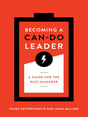cover image of Becoming a Can-Do Leader